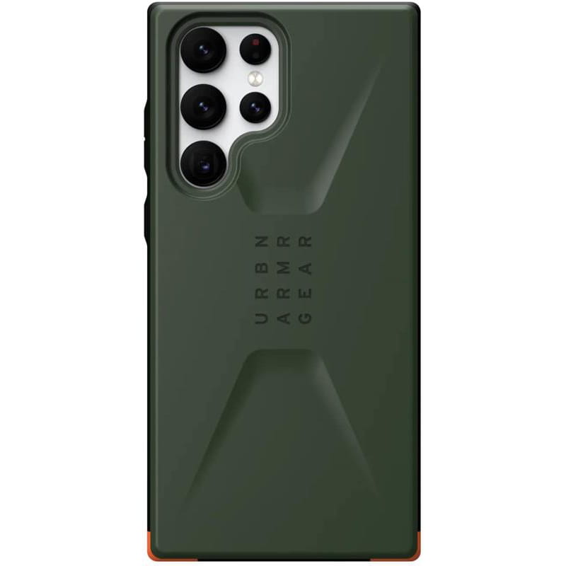 Чохол-накладка Urban Armor Gear Civilian для Samsung Galaxy S22 Ultra SM-S908 Olive (21344D117272)
