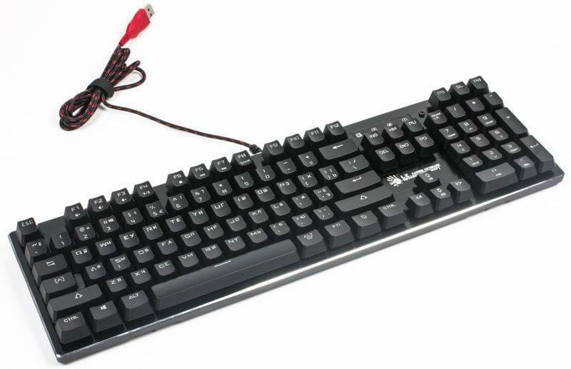 Клавіатура A4Tech Bloody B820R Red SW Black