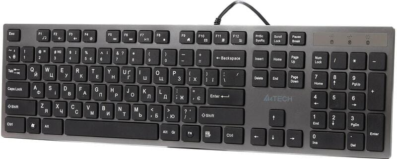 Клавиатура A4Tech KV-300H Grey/Black