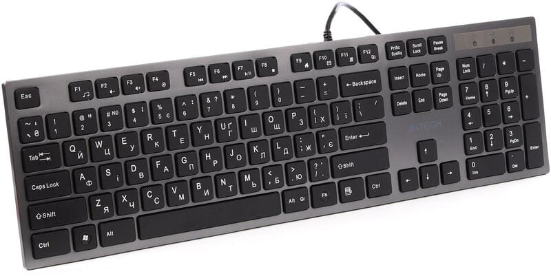 Клавиатура A4Tech KV-300H Grey/Black