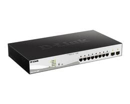 Купить Коммутатор D-Link DGS-1210-10MP 8x1GE PoE, 2x1GE SFP, PoE 30Вт/порт, бюджет 130Вт Коммутатор D-Link DGS-1210-10MP 8x1GE PoE, 2x1GE SFP, PoE 30Вт/порт, бюджет 130Вт