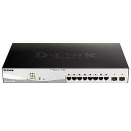 Купить Коммутатор D-Link DGS-1210-10MP 8x1GE PoE, 2x1GE SFP, PoE 30Вт/порт, бюджет 130Вт Коммутатор D-Link DGS-1210-10MP 8x1GE PoE, 2x1GE SFP, PoE 30Вт/порт, бюджет 130Вт