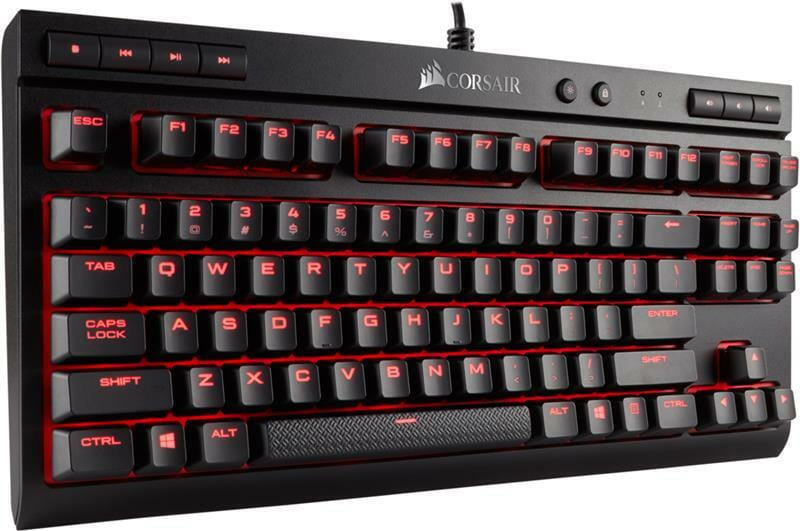 Клавиатура Corsair K63 Cherry MX Red Black (CH-9115020-RU)
