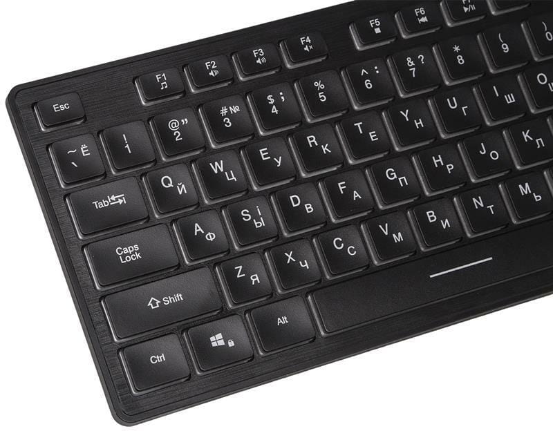 Клавіатура REAL-EL Comfort 7070 Ukr Black USB