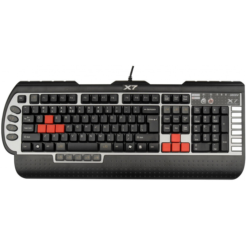 Клавиатура A4Tech X7 G800V Black