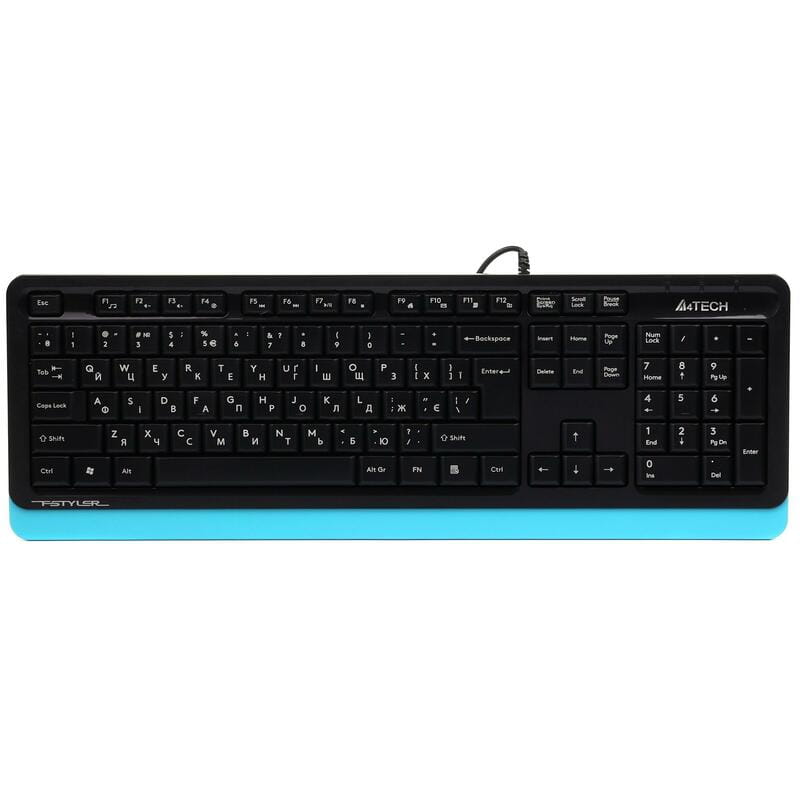 Клавиатура A4Tech FK10 Ukr Blue
