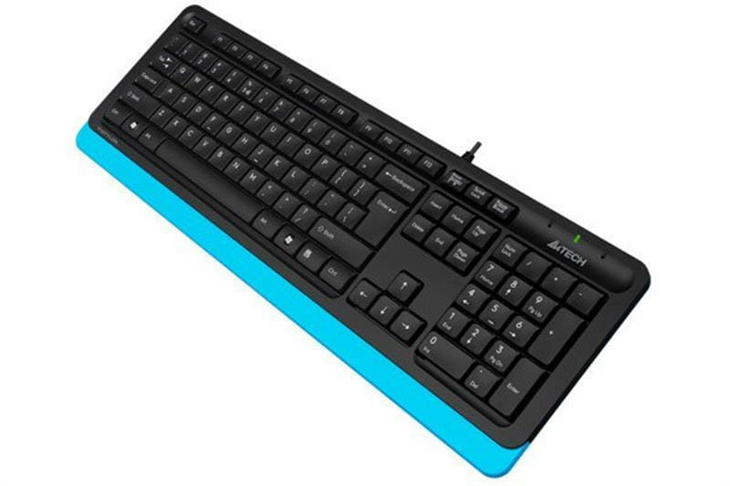 Клавіатура A4Tech FK10 Ukr Blue