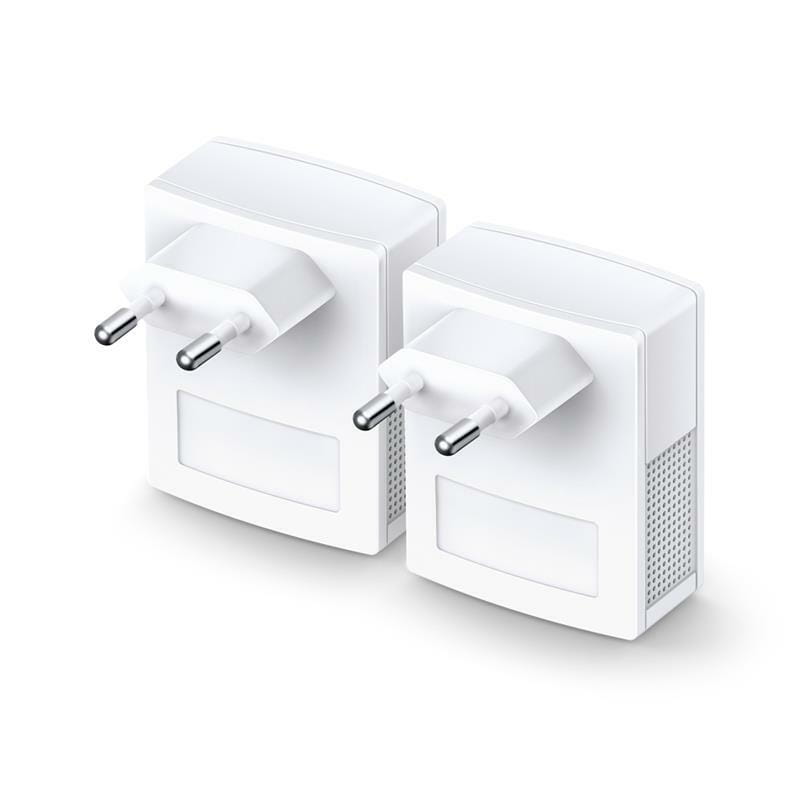 Комплект адаптеров Powerline TP-Link TL-PA7017 KIT (AV2 1000, 1xGE, розетка, 2 pack)