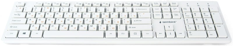 Клавиатура Gembird KB-MCH-03-W-UA Ukr White