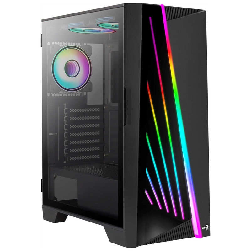 Корпус AeroCool Mirage (Mirage-G-BK-v2) Black без БЖ