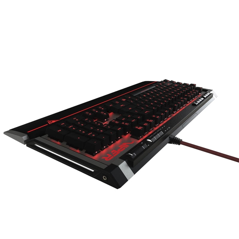 Клавиатура Patriot Viper V770 Kailh Red Switch (PV770MRUMXGM-RU) Black/Silver USB