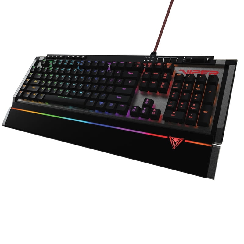 Клавиатура Patriot Viper V770 Kailh Red Switch (PV770MRUMXGM-RU) Black/Silver USB