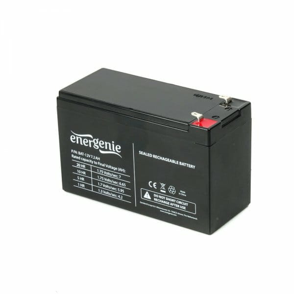 Акумуляторна батарея EnerGenie 12V 7.2AH (BAT-12V7.2AH) AGM