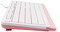 Фото - Клавиатура A4Tech FK10 Ukr Pink USB | click.ua