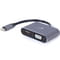 Фото - Адаптер Cablexpert HDMI+VGA - USB Type-C (F/M), 0.15 м, Black (A-USB3C-HDMIVGA-01) | click.ua