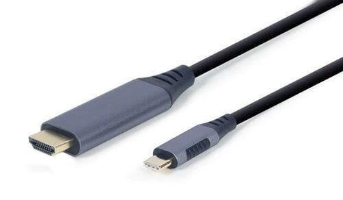 Фото - Кабель Cablexpert   HDMI - USB Type-C , 1.8 м, Black (CC-USB3C-HDMI-01 (M/M)
