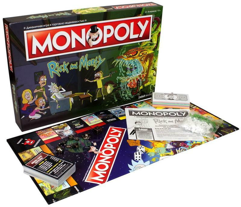 Настільна гра Hobby World Monopoly. Rick & Morty (Монополія. Рік і Морті) (C50331210)