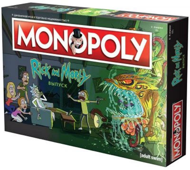 Настільна гра Hobby World Monopoly. Rick & Morty (Монополія. Рік і Морті) (C50331210)