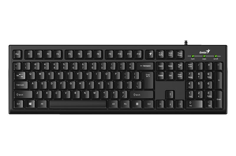 Клавiатура Genius Smart KB-100 Ukr Black (31300005410)