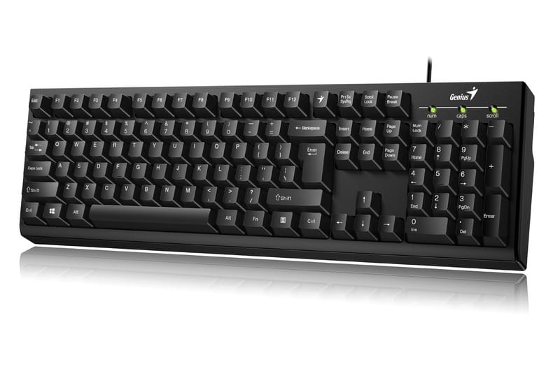 Клавiатура Genius Smart KB-100 Ukr Black (31300005410)