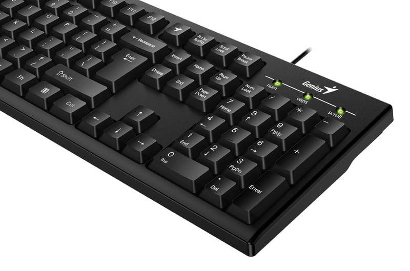 Клавiатура Genius Smart KB-100 Ukr Black (31300005410)