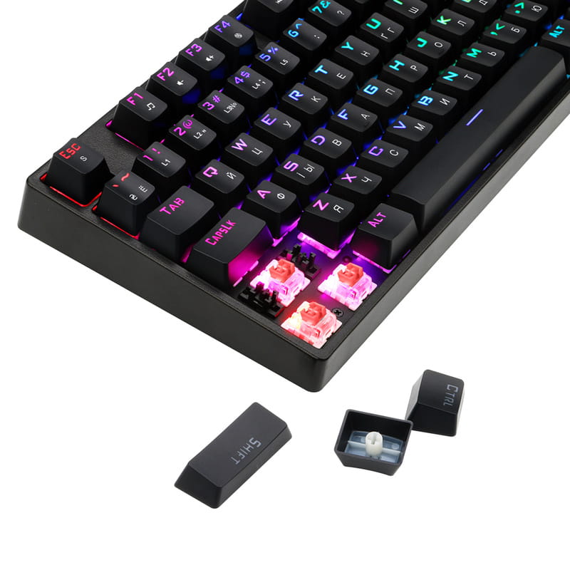 Клавиатура 1stPlayer DK5.0 RGB Outemu Red Black (DK5.0-RD)