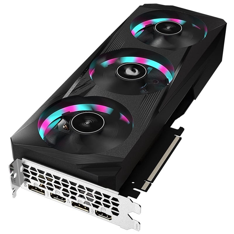 Видеокарта GF RTX 3060 12GB GDDR6 Aorus Elite Gigabyte (GV-N3060AORUS E ...