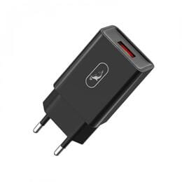 Купить Зарядное устройство SkyDolphin SC36 (1USB, 2.4A) Black (MZP-000173) Зарядное устройство SkyDolphin SC36 (1USB, 2.4A) Black (MZP-000173)