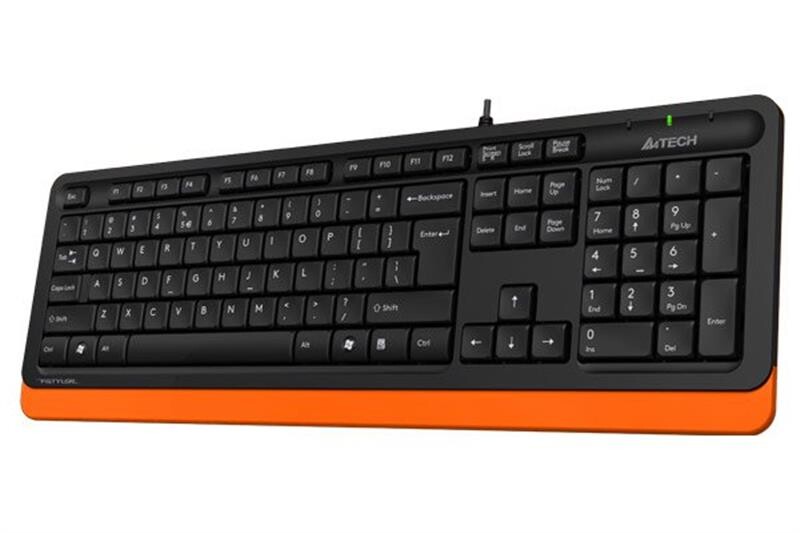 Клавиатура A4Tech FK10 Ukr Orange