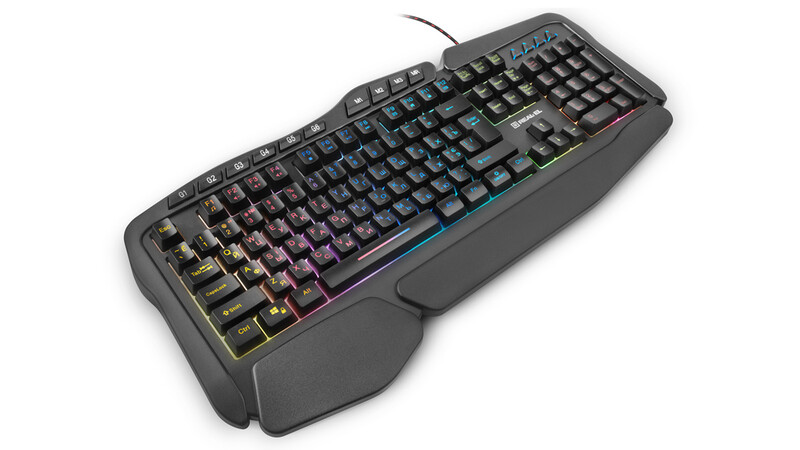 Клавиатура REAL-EL Gaming 8900 RGB Macro Ukr Black