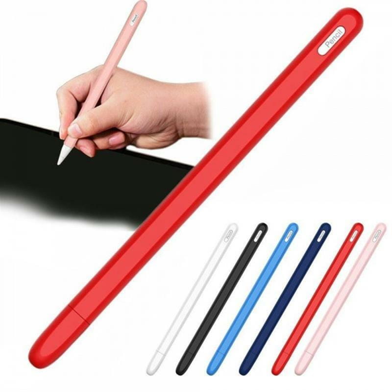 Чехол Goojodoq Button Magnetic TPU для стилуса Apple Pencil 2 Red (1005001784825742R)