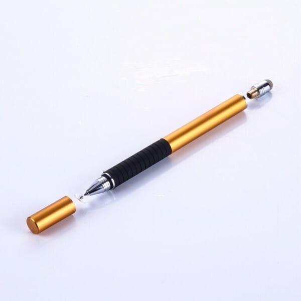 Стилус Goojodoq універсальний 2 в 1 Capacitive TPU Grip Gold (4000074017232G)