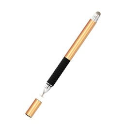 Стилус Goojodoq универсальный 2 в 1 Capacitive TPU Grip Gold (4000074017232G)