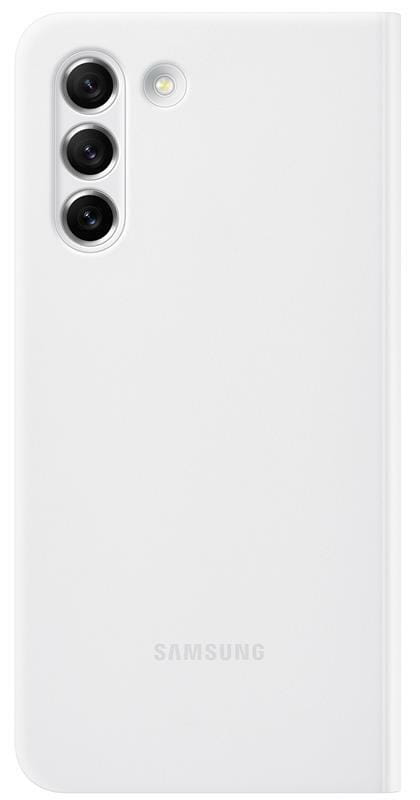 Чeхол-книжка Samsung Clear View Cover для Samsung Galaxy S21 FE SM-G990 White (EF-ZG990CWEGRU)