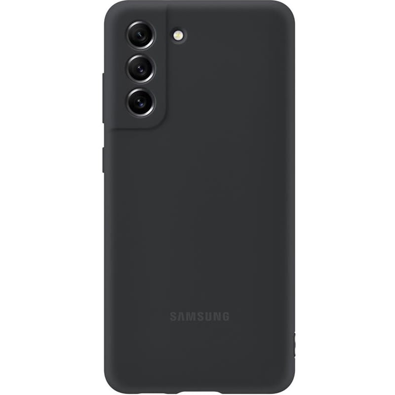 Чехол-накладка Samsung Silicone Cover для Samsung Galaxy S21 FE SM-G990 Dark Gray (EF-PG990TBEGRU)