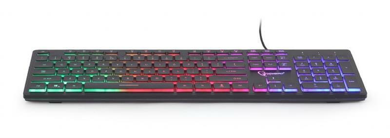 Клавиатура Gembird KB-UML-01-UA Black USB UKR