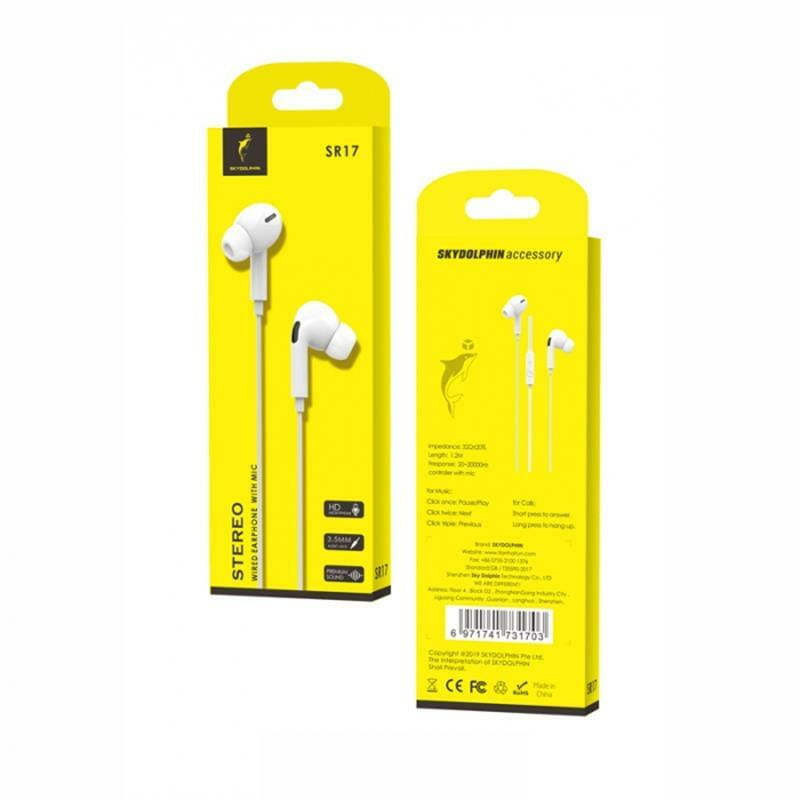 Гарнитура SkyDolphin SR17 Pro White (HF-000407)