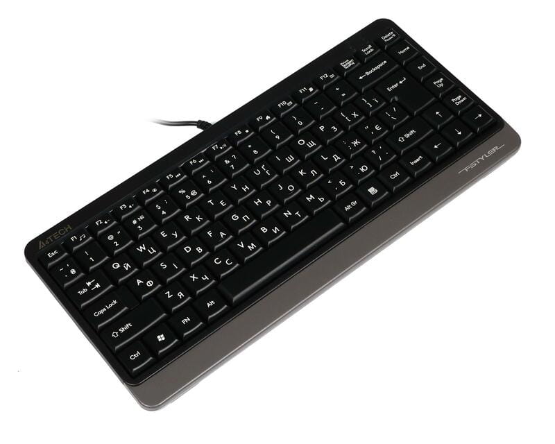 Клавіатура A4Tech FK11 Ukr Grey