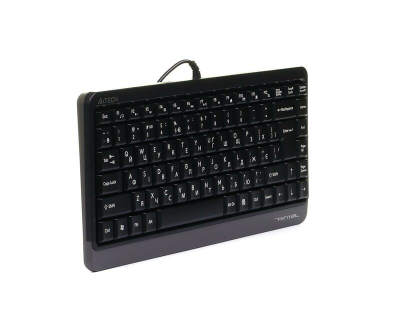 Клавіатура A4Tech FK11 Ukr Grey