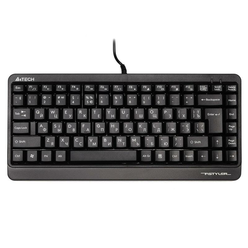 Клавиатура A4Tech FK11 Ukr Grey