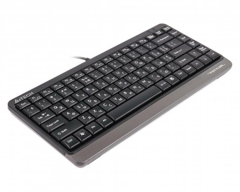 Клавіатура A4Tech FK11 Ukr Grey
