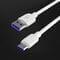 Фото - Кабель SkyDolphin S56T Super Fast TPE USB - USB Type-C (M/M), 1 м, White (USB-000572) | click.ua