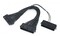 Фото - Кабель питания Cablexpert (CC-PSU24-01) 24pin(M)-2x24pin(F), 0.3 м | click.ua