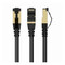 Фото - Патч-корд Cablexpert (PP8-LSZHCU-BK-7.5M) cat.8, S/FTP, літий, 50u "штекер із засувкою, 7.5 м, чорний | click.ua