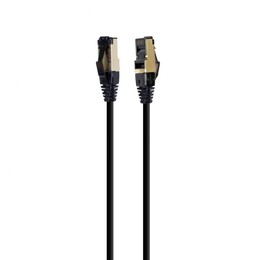 Патч-корд Cablexpert (PP8-LSZHCU-BK-5M) cat.8, S/FTP, литой, 50u "штекер с защелкой, 5 м, черный