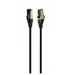 Патч-корд Cablexpert (PP8-LSZHCU-BK-3M) cat.8, S/FTP, літий, 50u "штекер із засувкою, 3 м, чорний