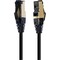 Фото - Патч-корд Cablexpert (PP8-LSZHCU-BK-2M) cat.8, S/FTP, літий, 50u "штекер із засувкою, 2 м, чорний | click.ua