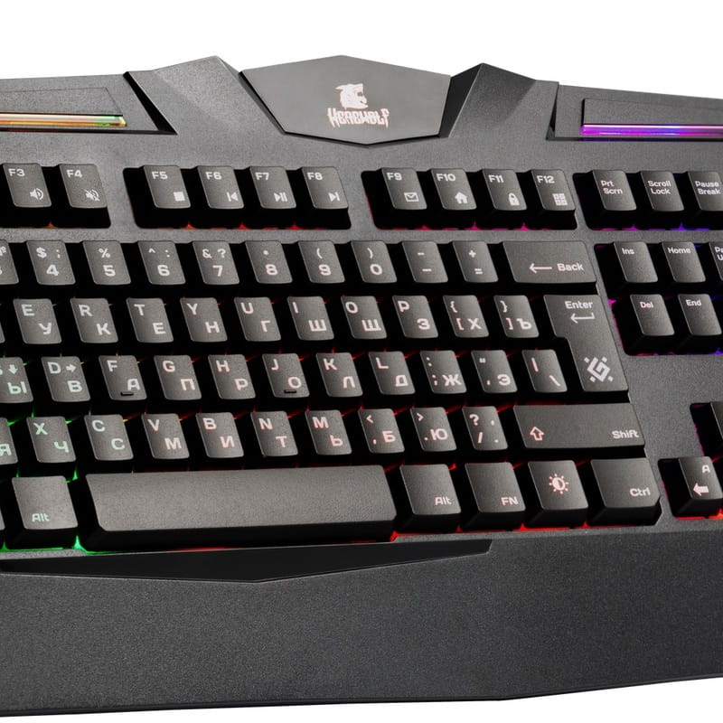 Клавиатура Defender Werewolf GK-120DL (45120) Black USB