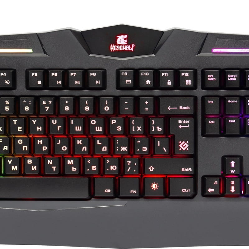 Клавиатура Defender Werewolf GK-120DL (45120) Black USB