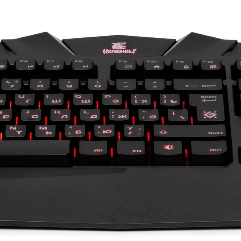 Клавиатура Defender Werewolf GK-120DL (45120) Black USB